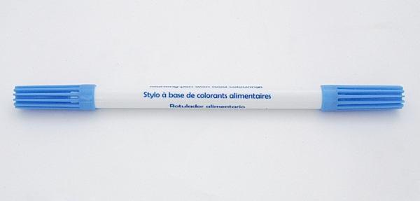 Blue food color pen water soluble at sweetART